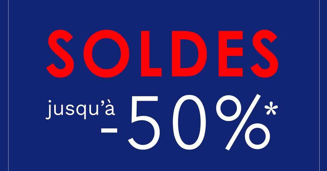 Soldes d'Éété 2020 - Jusqu'à 50% de Réduction